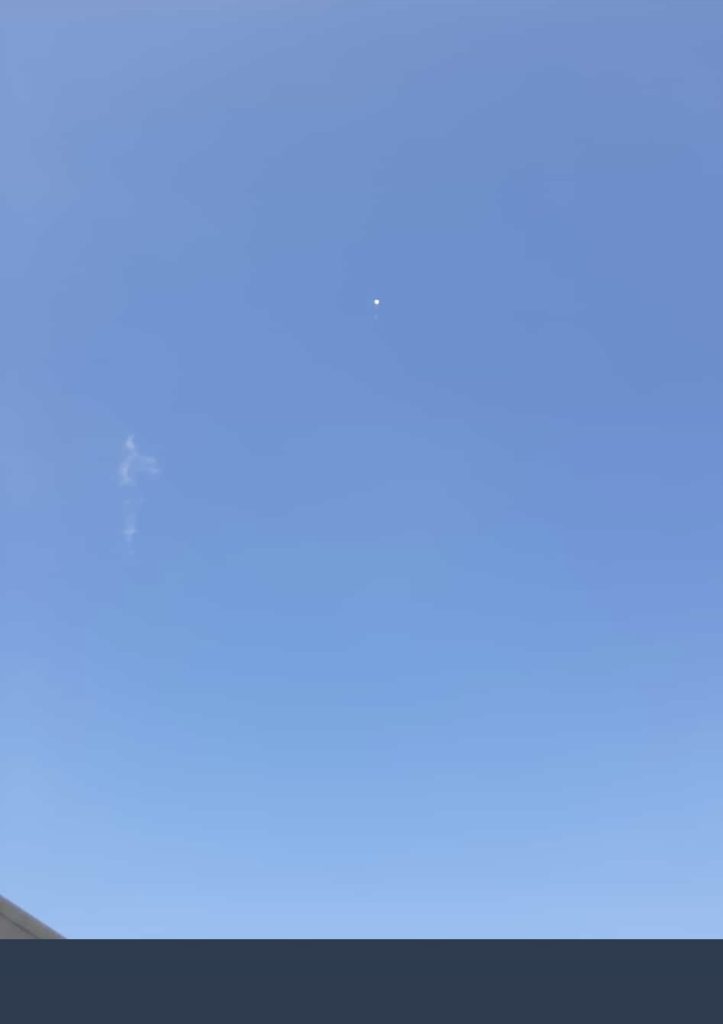 Die Startphase des Stratosphären-Ballons